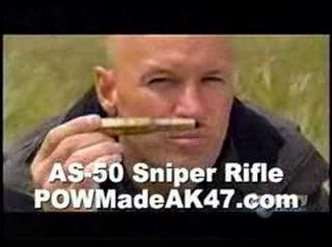 AS50 - Post comments @ http://powmadeak47.blogspot.com .... More money wasted developing a new sniper rifle when America has a great one they could buy now. welcome...
