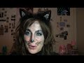 Makeup tutorial Halloween CAT