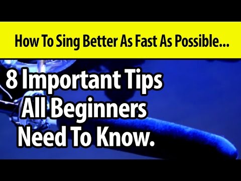 how to learn how to sing