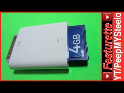 how to use camera as sd card reader