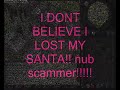 Santa lost in stake