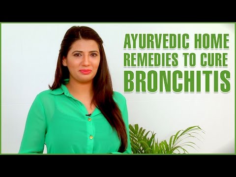 how to cure bronchitis at home