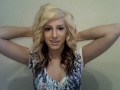 hair curling with a flat iron