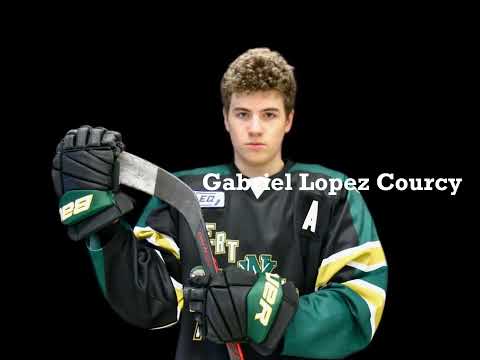 Great hit from Gabriel Lopez Courcy #75, 15yo (2007), 170 lbs, 5'11"  Bantam AAA (M15AAA)