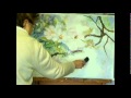 IMPRESSIONISTIC WATERCOLOR APPLE BLOSSOMS By MILLIE GIFT SMITH