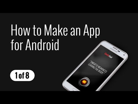 how to create android apps