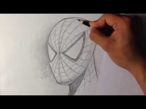 How to Draw Spider-man in Fine Art Style – Easy Drawings