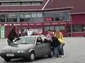 Kanarifansen vugger Aafk supporter