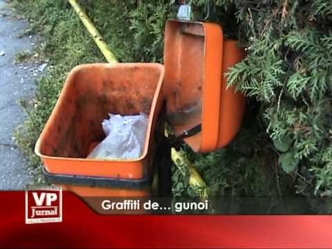 Graffiti de… gunoi