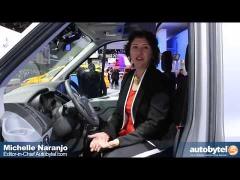 2014 Ford Transit At The 2013 Detroit Auto Show