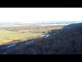 Petit Jean fall color hang gliding in November 09