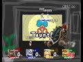 SSBB: Snake(PUK) Wolf(ANGUS) NESS(BUTZB) Bowser(SARGON)