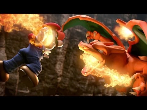 Super Smash Bros. 4 - Charizard/Greninja Trailer