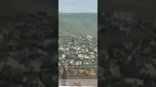 مخيم البقعة سنة 1969 وقد أقيم بأراضي سهل البقعة الخصبة - عين الباشا - البلقاء | الأردن - صور قديمة