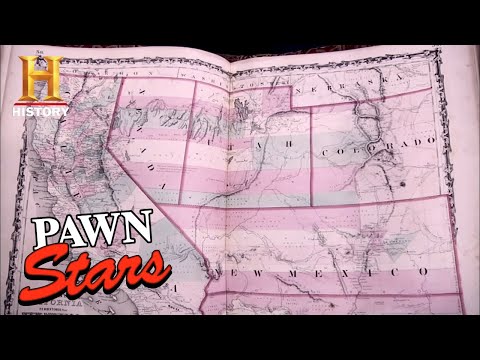 BIG MONEY FOR RARE CIVIL WAR MAPS | Pawn Stars (Season 7) | History