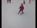 Monia pierwszy raz na nartach (2)