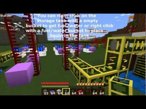 Minecraft Buildcraft Tutorial- Motors,Pipes,Quarries, and Sorting (Basics)