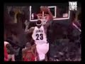 Lebron James with the amazing flight/dunk on Luol Deng 03-03