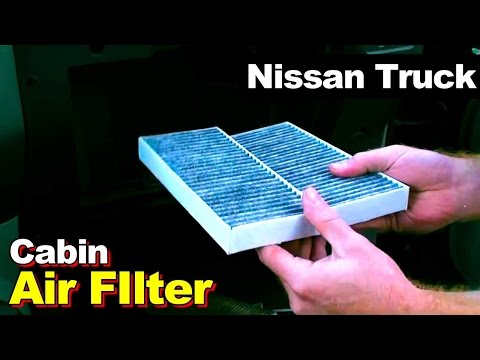 2004-2012 Nissan Titan, Armada, QX56 Cabin Air Filter Installation