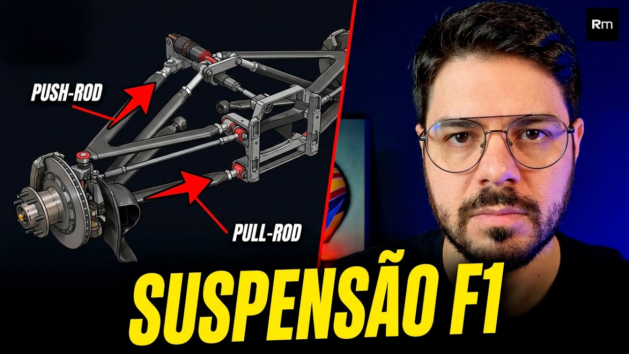 A MAGIA DA SUSPENSÃO NA F1: PULLROD vs PUSHROD
