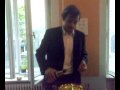 Zico Zeyer hält Rede bei den Überspitzen