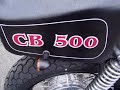 CAFE RACER CB500 HONDA