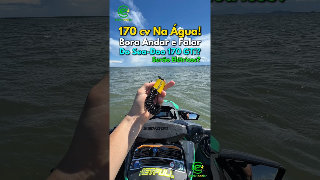 170 cv Na Água! Bora Andar e Falar do Sea-Doo 170 GTi? Serão Elétricos?⚡