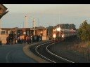 Salem Commuter Rail Arrival