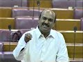 Nadeem Afzal Chan Gondal, MNA PPPP, Speaking in the parliament on the target killing of Shia community in Balochistan Pakistan, 2011