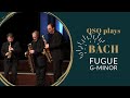Quintessence Saxophone Quintet Plays Bach: Fudge Fugue