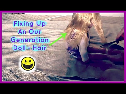 how to fix doll hair