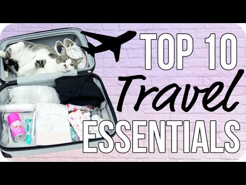 Top 10 Travel Essentials! – International Travels