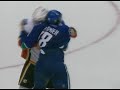  hockey fight fights dion phaneuf steve bernier calgary flames vancouver canucks nhl