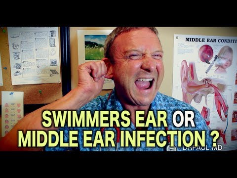 how to unclog swimmers ear