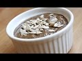 Low Fat Chocolate Gingerbread Pudding - Healthy Vegan Recipes On Video