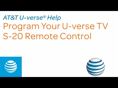 how to sync at&t uverse remote to tv