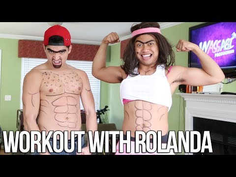 5 minute - Are you out of shape? Do you want a sexy body? Do Rolanda's workout to get sexy! Purchase our merchandise: http://www.districtlines.com/WassabiProductions Bu...