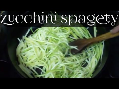 how to make zucchini pasta