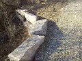 the stone house and 50 foot waterfall, The Pequot Mills Dam