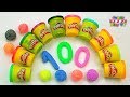 Learn To Count With PLAY DOH Numbers | 1 To 100 |