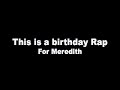 Meredith's Birthday!!.mov
