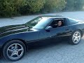 corvette burnout