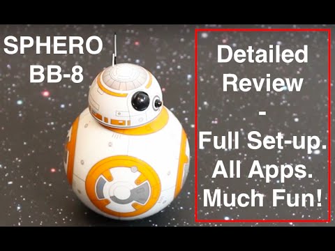 Sphero BB-8 手機搖控機器人 開箱＋app操作 影片