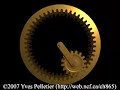 Hypocycloidal gear train