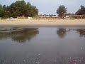 View from beach of Holiday Beach Hotel, Kololi, Gambia
