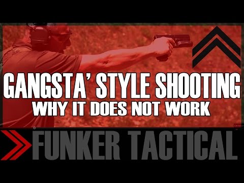 Why Gangsta' Style Shooting Doesn't Work
