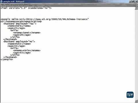 how to provide namespace in xml