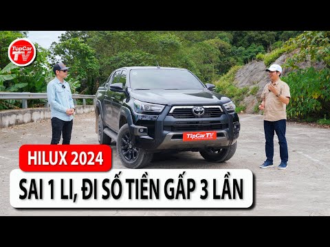 Sử dụng xe sai 1 li, đi số tiền gấp 3 lần như thế nào? Trải nghiệm cùng Hilux 2024 | TIPCAR TV