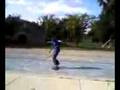 me doin a 6stair into the train tracks