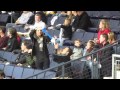 Guy And Girl In Hockey Crowd Find Much Better Way To Use Vuvuzela - beer, beer bong, hockey, horn, rochester, sports, vuvuzela